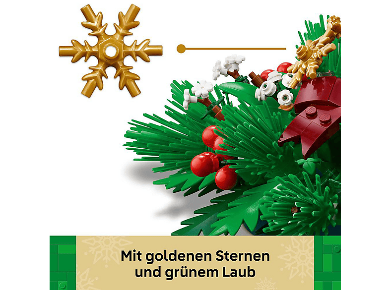 Lego Iconic 40743 Weihnachtsgesteck Bausatz, Mehrfarbig — Foto 5 von 5