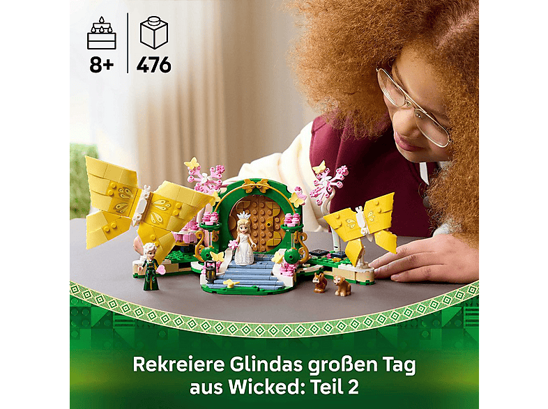 Thumbnail - LEGO Wicked 75688 Glindas Hochzeitstag Bausatz, Mehrfarbig
