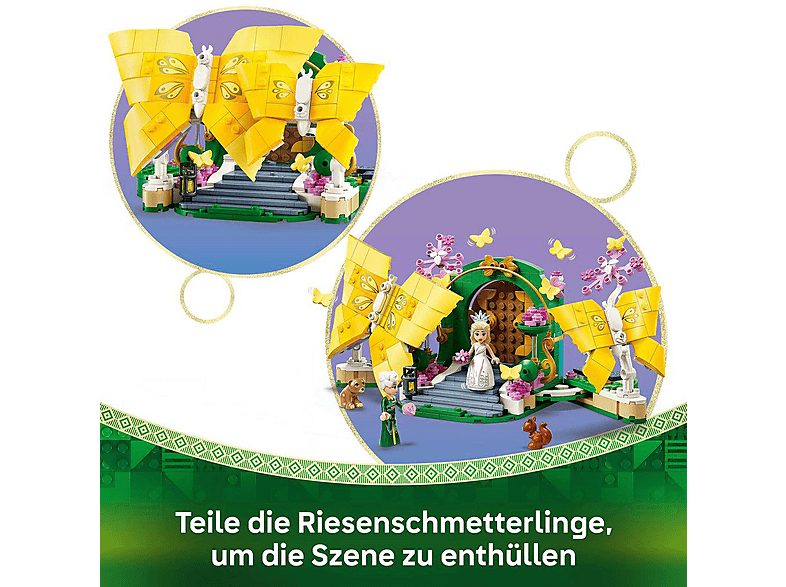 Thumbnail - LEGO Wicked 75688 Glindas Hochzeitstag Bausatz, Mehrfarbig