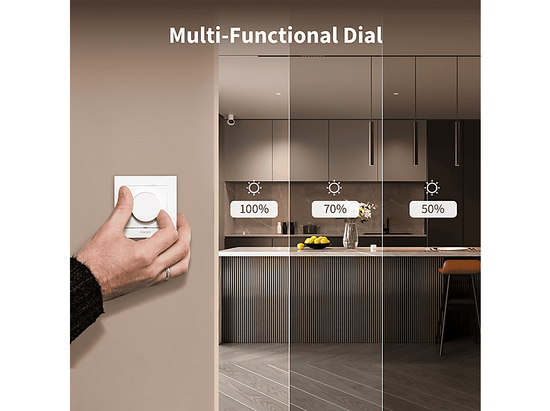 Thumbnail - AQARA Dimmer Switch H2 EU Lichtschalter