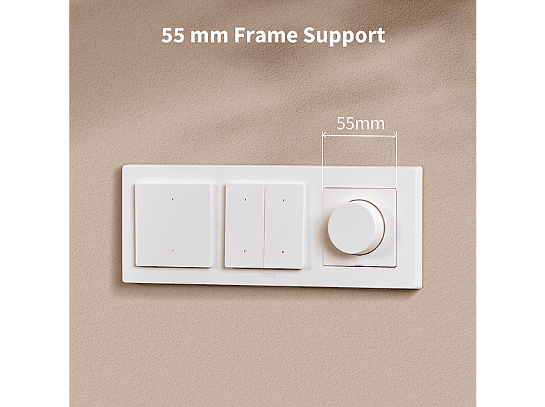 Thumbnail - AQARA Dimmer Switch H2 EU Lichtschalter