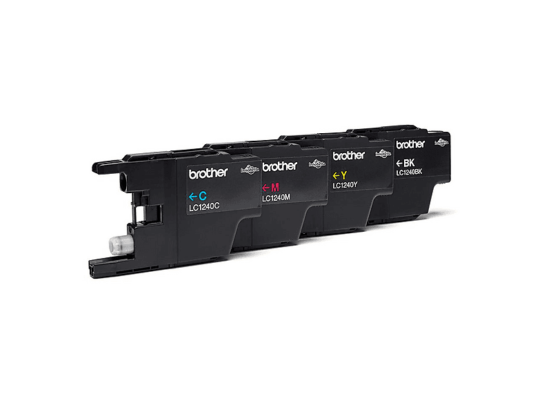 Thumbnail - BROTHER LC1240VALBP Tintenpatrone Schwarz, Cyan, Magenta, Gelb (LC1240VALBP)