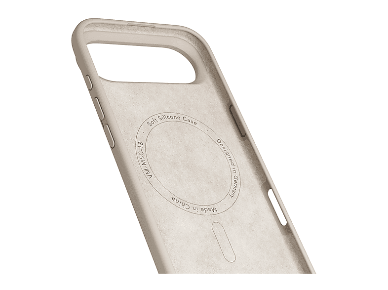 Thumbnail - VONMÄHLEN Soft Silicone Case, Backcover, Apple, iPhone 17 air, Creme