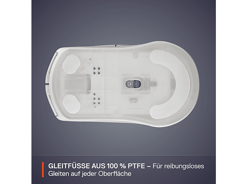 Thumbnail - STEELSERIES Rival 3 Wireless Gen 2, Gaming Maus, Weiß