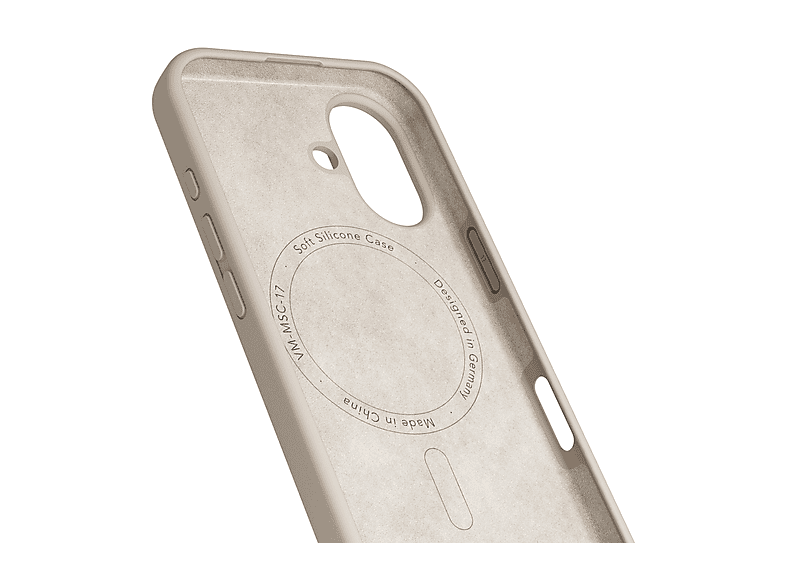 Thumbnail - VONMÄHLEN Soft Silicone Case, Backcover, Apple, iPhone 17, Creme