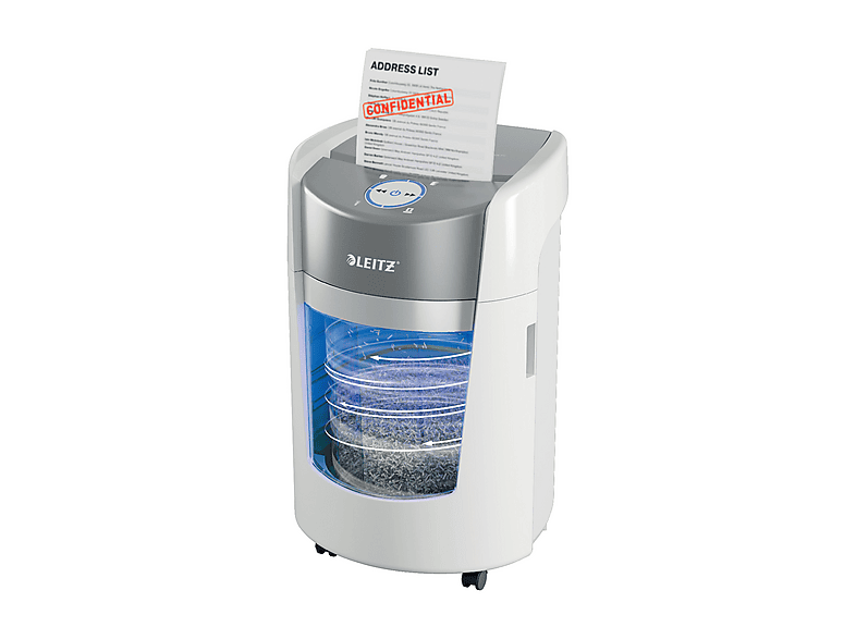 Thumbnail - LEITZ IQ OptiMax Small Office 350 Aktenvernichter, Weiß