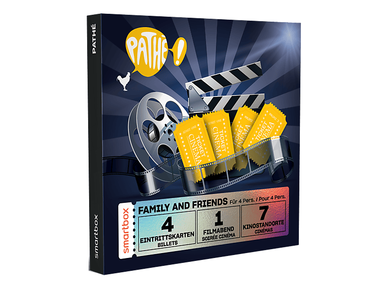 SMARTBOX Cinema Pathe – 4 Tickets