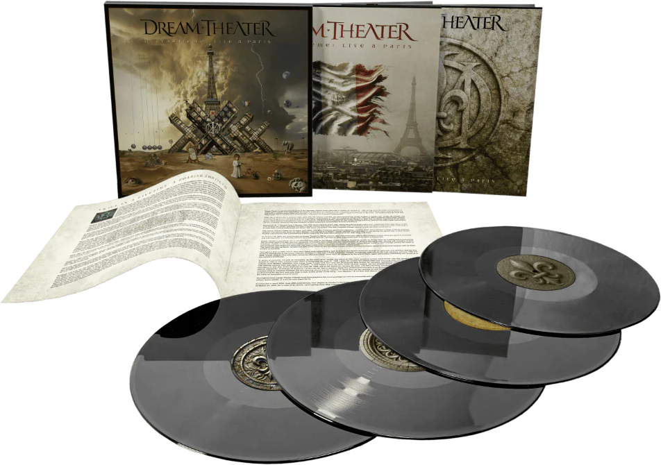 Dream Theater - Quarantième: Live À Paris (Limited Deluxe Edition) (High Quality) (Vinyl LP (nagylemez))