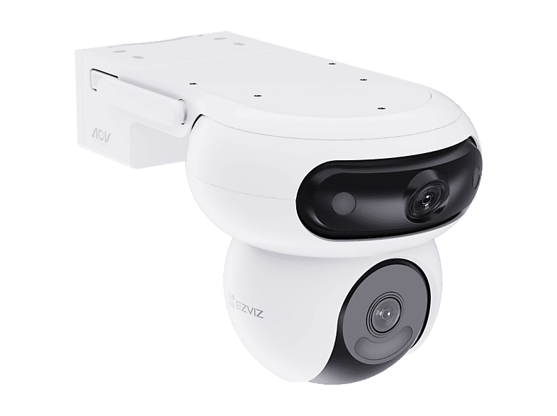 Ezviz Hb90x Dual 4g Kit – 2k+ Dual-lens 8w Zonnepaneel Slimme Buitencamera Wit afbeelding