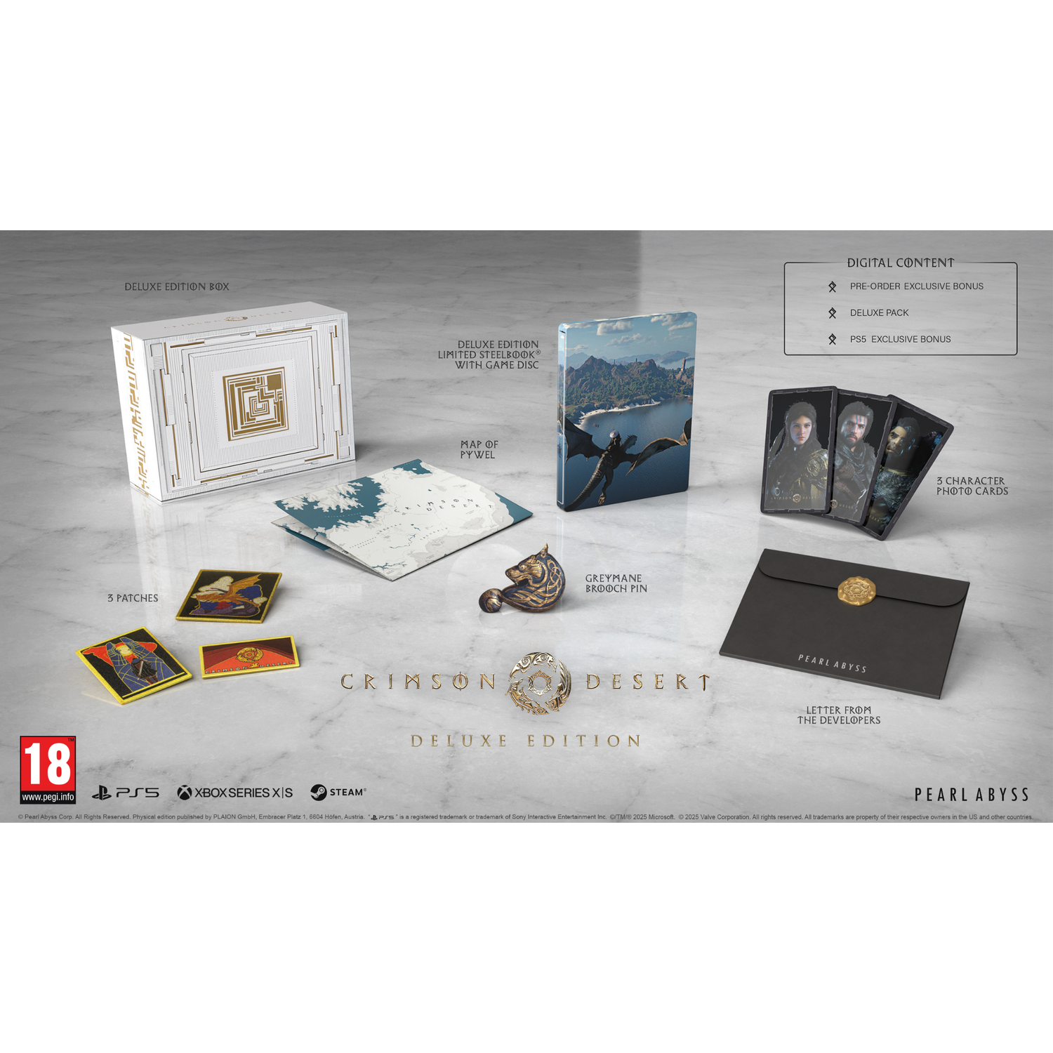 Koch Software Crimson Desert Deluxe Edition - PS5 afbeelding