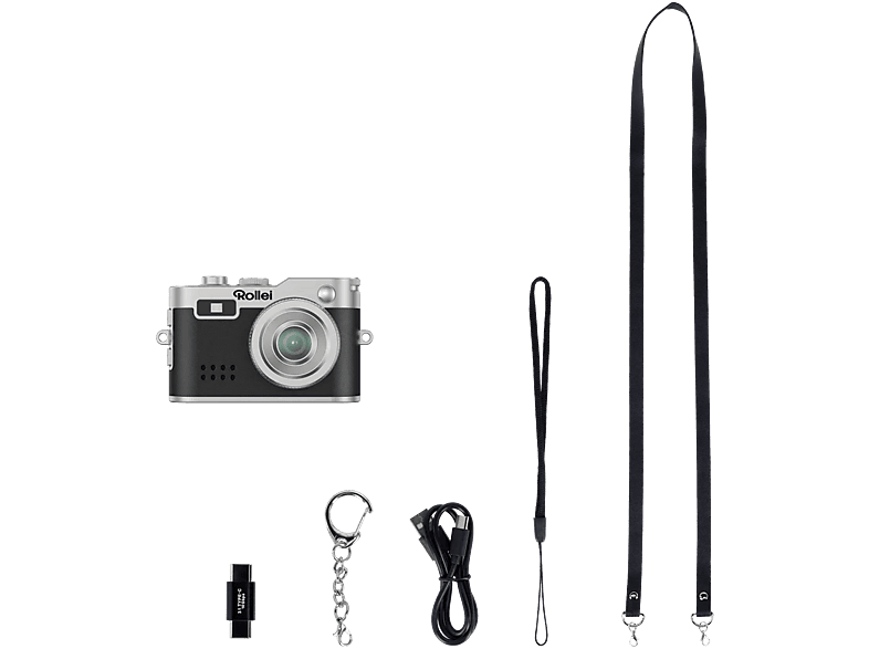 Rollei Mini-Digitalkamera, Schwarz; Mini Digitalkamera — Foto 3 von 5