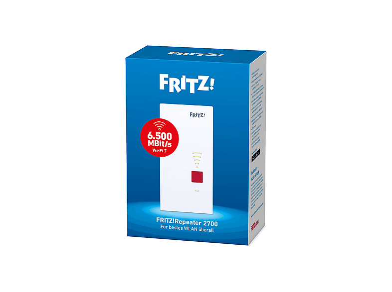 AVM FRITZ!Repeater 2700 (Wi-Fi 7) WLAN Mesh-Repeater