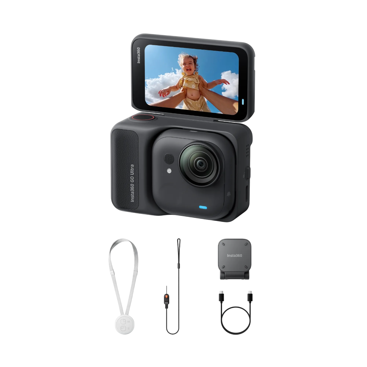 INSTA360 Go Ultra Aksiyon Kamera Siyah Fiyat & Özellik | MediaMarkt