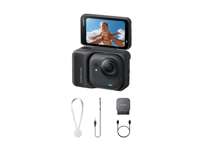 INSTA360 Go Ultra Aksiyon Kamera Siyah Fiyat & Özellik | MediaMarkt