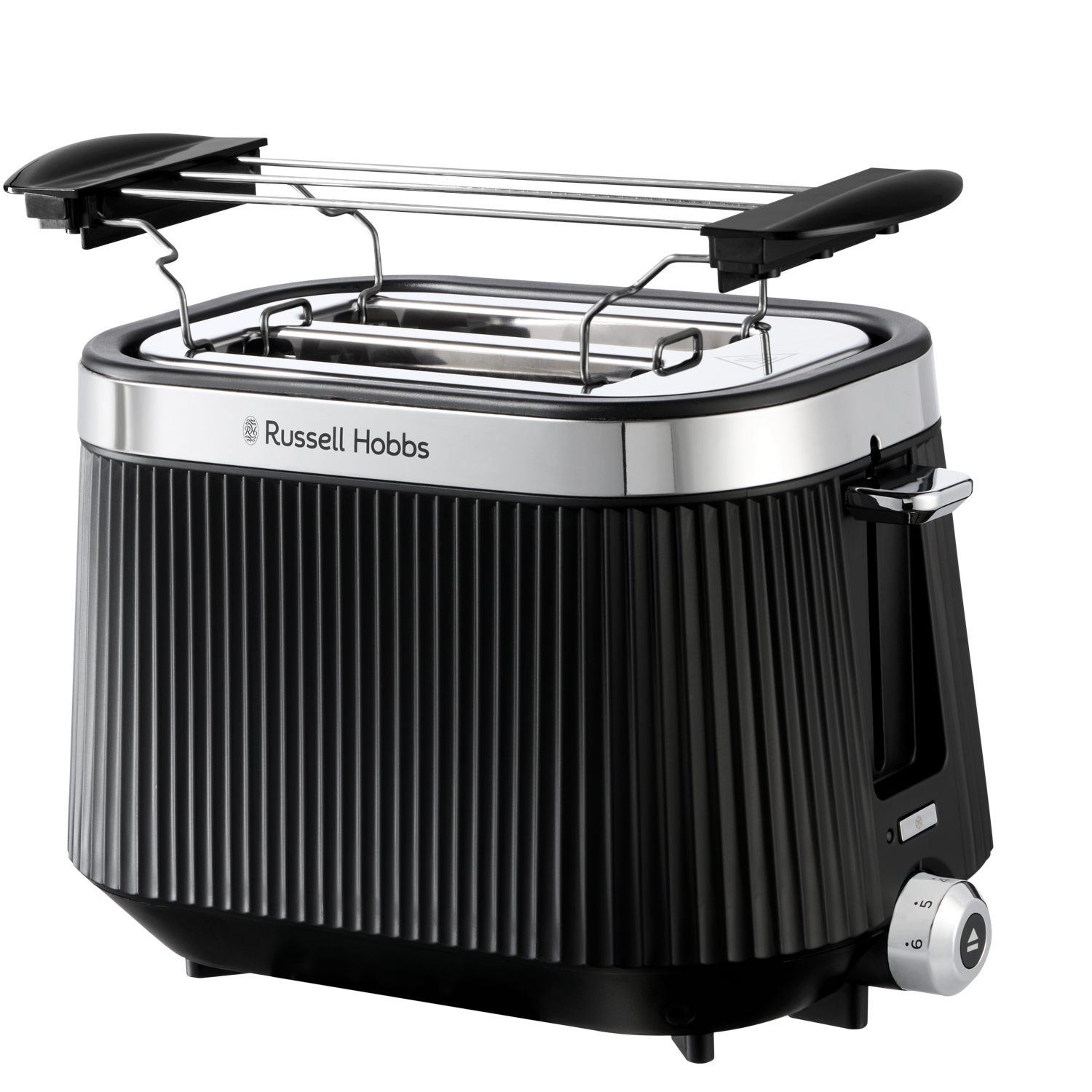 Russell Hobbs Brontë 2 Snedes Broodrooster Zwart