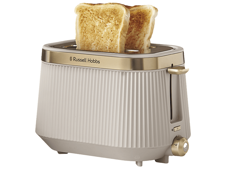 RUSSELL HOBBS Brontë 2 Snedes Broodrooster Stone – Beige