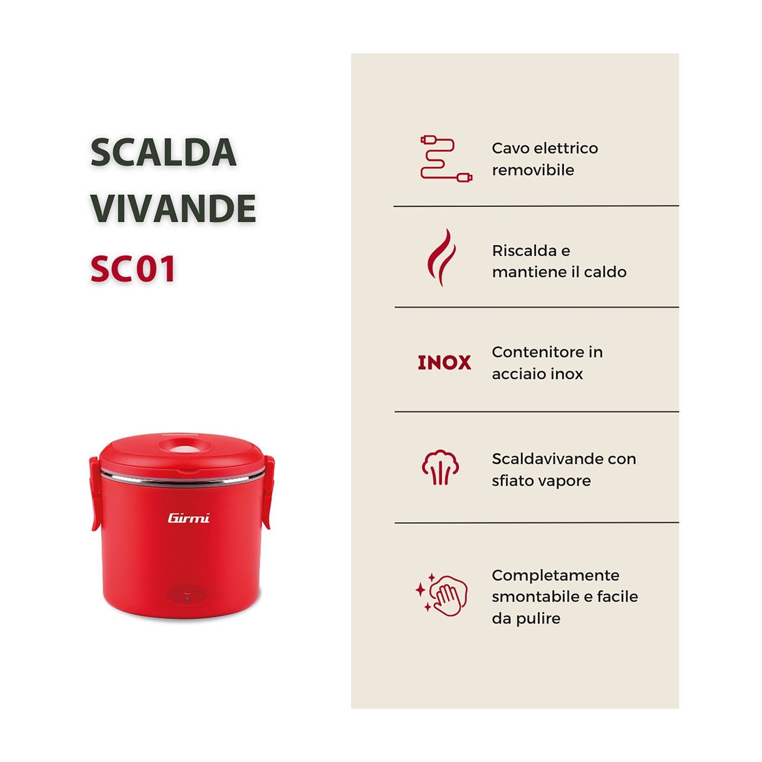 Contenitore Gastronorm - 1/1 GN - Profondità 10cm - Policarbonato