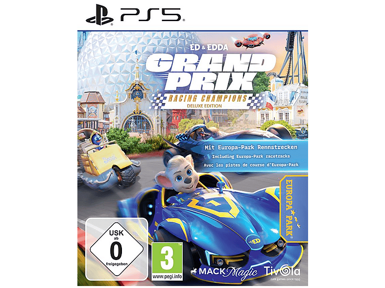 Ed & Edda: Grand Prix - Racing Champions Deluxe Edition - PlayStation 5 [Blu-ray]