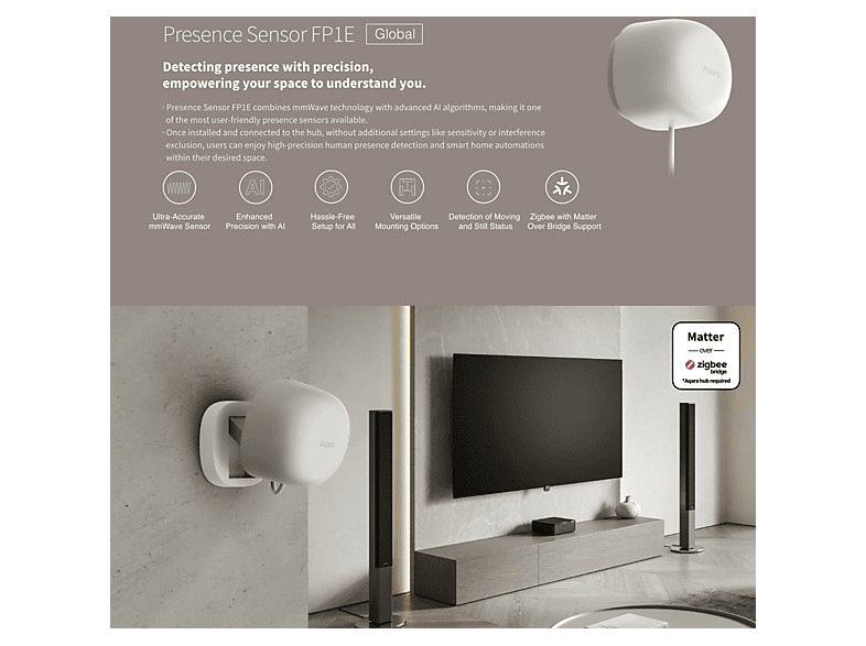 Thumbnail - AQARA Präsenzsensor FP1 E