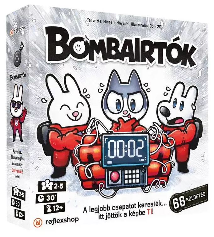 REFLEXSHOP Bombairtók társasjáték