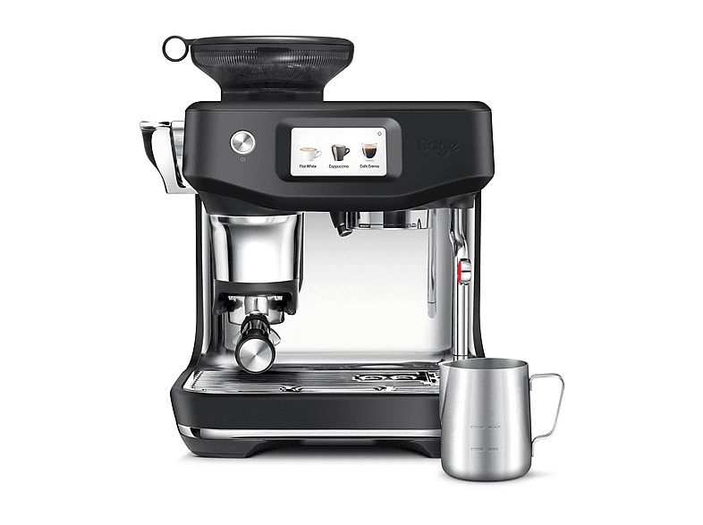 Sage SES882BTR4FEU1 the Barista Touch™ Impress mit Kaltextraktion Siebträger Kaffeemaschine (Silber, Präzisionsmahlwerk von Baratza®, 1700 Watt, 9 bar) — Foto 2 von 3