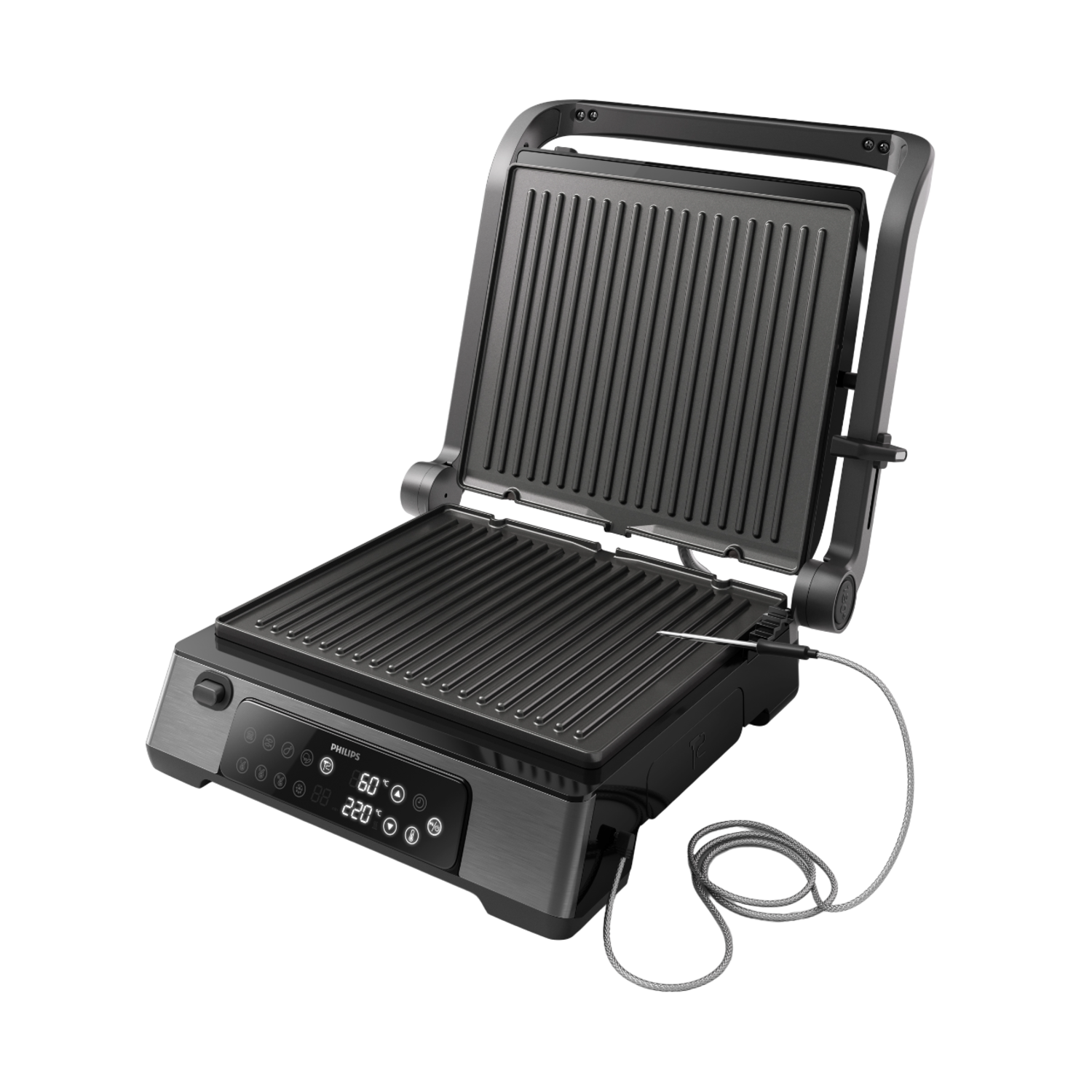 Philips 7000-serie Hd6307/70 Contactgrill Zwart