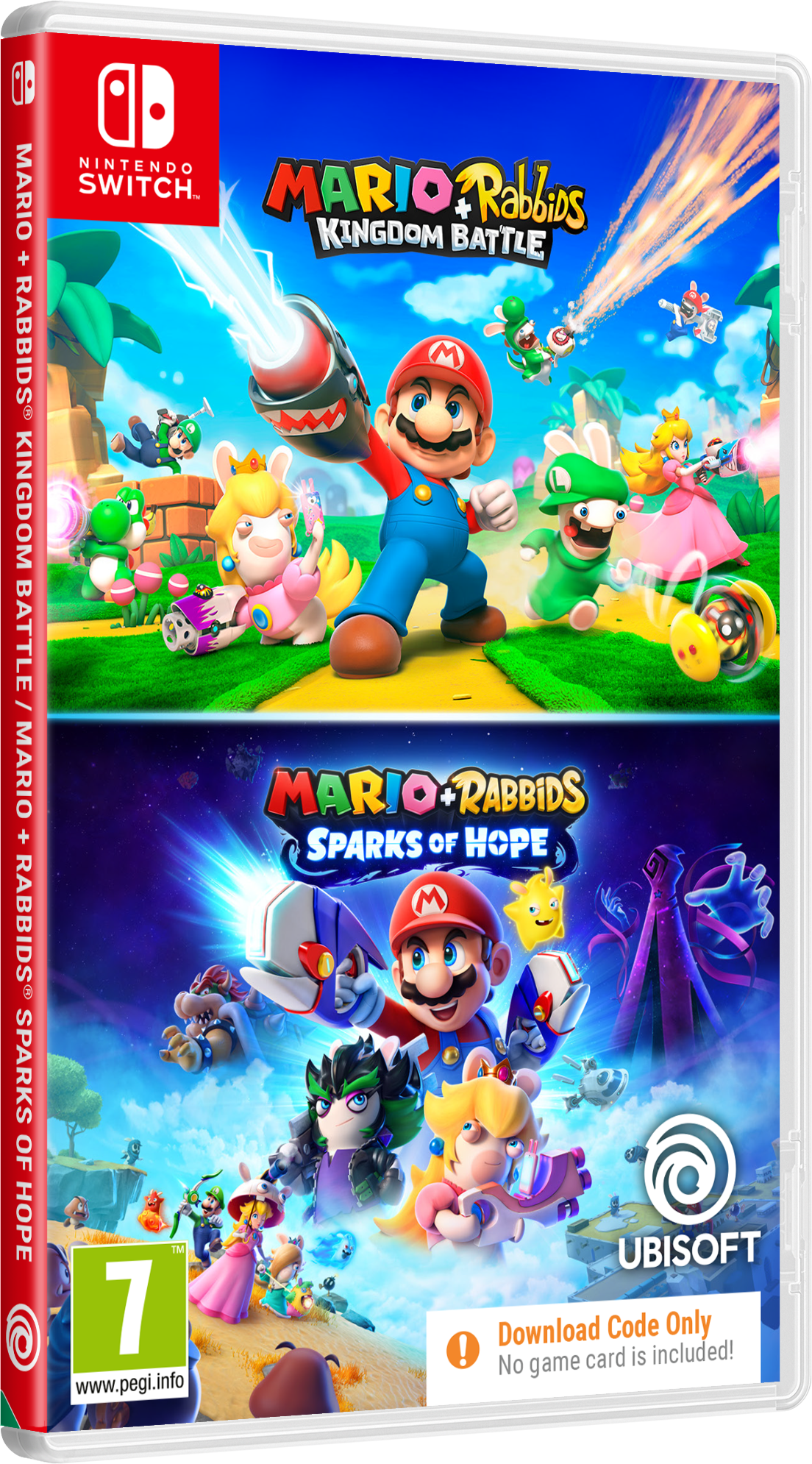 Mario + Rabbids Compilation (Kingdom Battle Sparks of Hope) (CIB) (Nintendo Switch)
