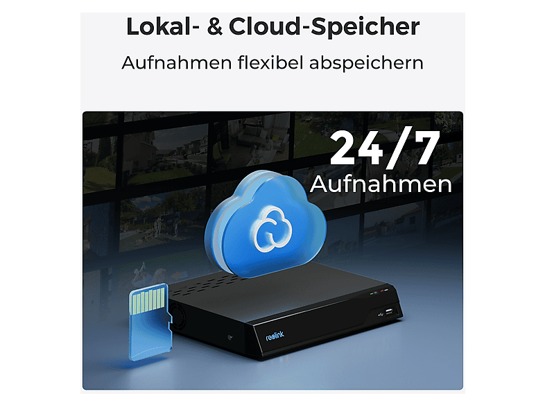 Reolink E Series E321, Überwachungskamera (für Innen, Netzbetrieb, weiß) — Foto 5 von 5