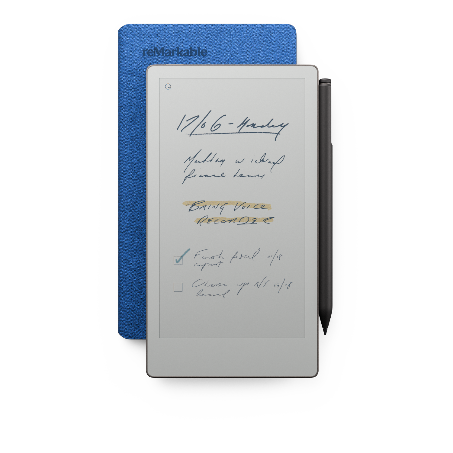 Remarkable Book Folio Mosaic Weave Cobalt Voor Paper Pro Move Beschermhoes