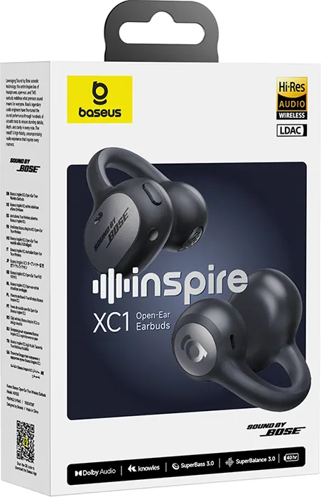 True Open-ear XC1, Inspire BASEUS おまけつき XC1 Inspire ほぼ未使用　Baseus Wireless Bluetooth Kopfhörer イヤホン