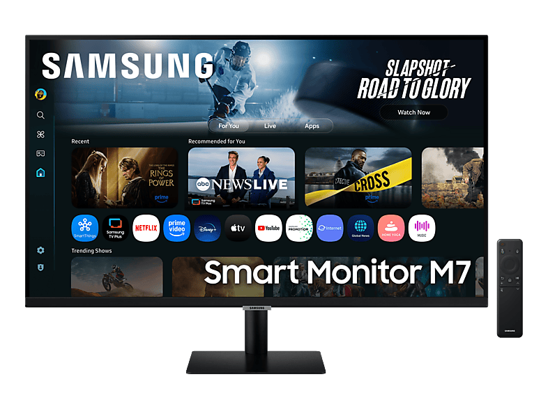 SAMSUNG LS32FM700UU 32 UHD 4K Monitor (4 ms Reaktionszeit, 60 Hz)
