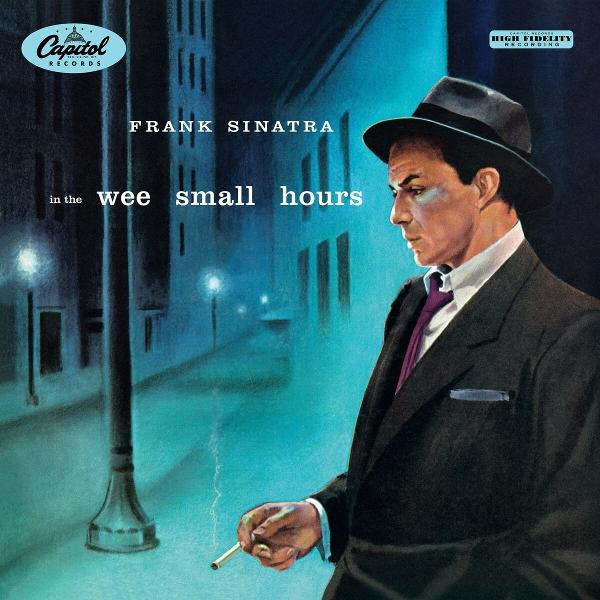 Frank Sinatra az album borítóján. Öltönyt és kalapot visel, kezében egy égő cigarettával. Éjszakai jelenet utcával és épületekkel.