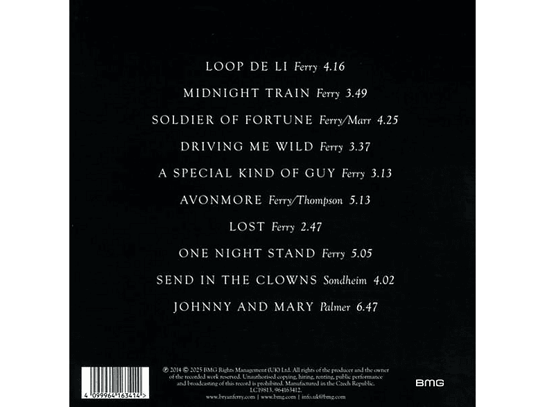 Thumbnail - Bryan Ferry - Avonmore (CD)