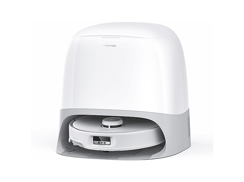 Aspirapolvere Robot Lavapavimenti Roborock Qrevo Curv, Aspirazione 18.500 Pa, Lavaggio a 75 °C e asciugatura del panno, Spazzola laterale, Doppio