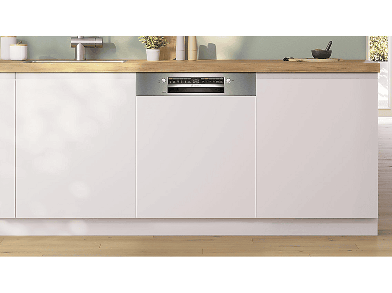 BOSCH SMI4HTS14E Serie 4 Geschirrspüler (teilintegrierbar, 598 mm breit, 46 dB (A), C)
