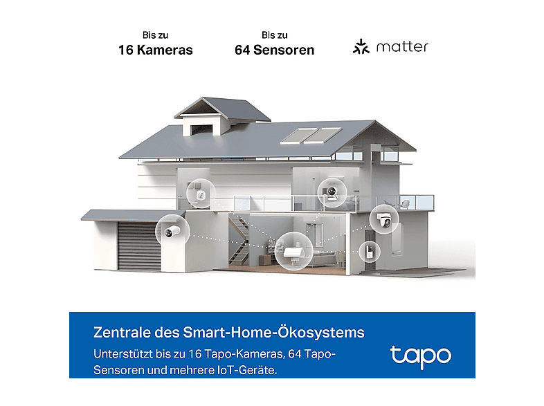 TAPO H500, Smarte HomeBase, Weiß