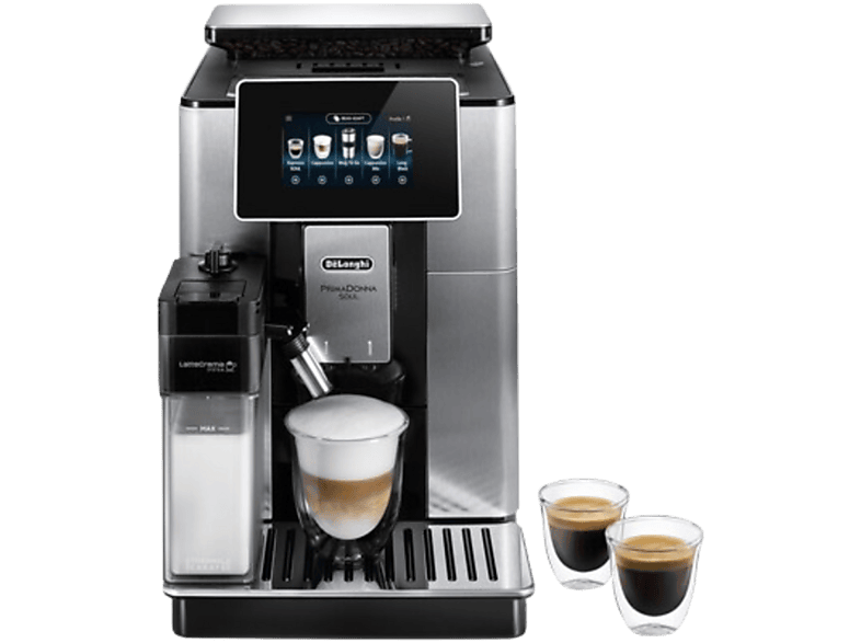 De Longhi Volautomatische Espressomachine Primadonna Soul (ecam610.74.mb)