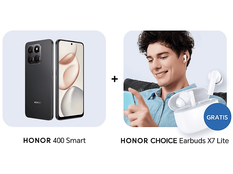 HONOR 400 Smart + CHOICE X7 Lite 128 GB Desert Gold Dual SIM