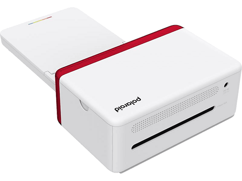 Polaroid Hi-Print 4x6 Photo Printer Everything Box - White Fotodrucker Fotodrucker Set, Bluetooth, rot/weiß — Foto 3 von 4
