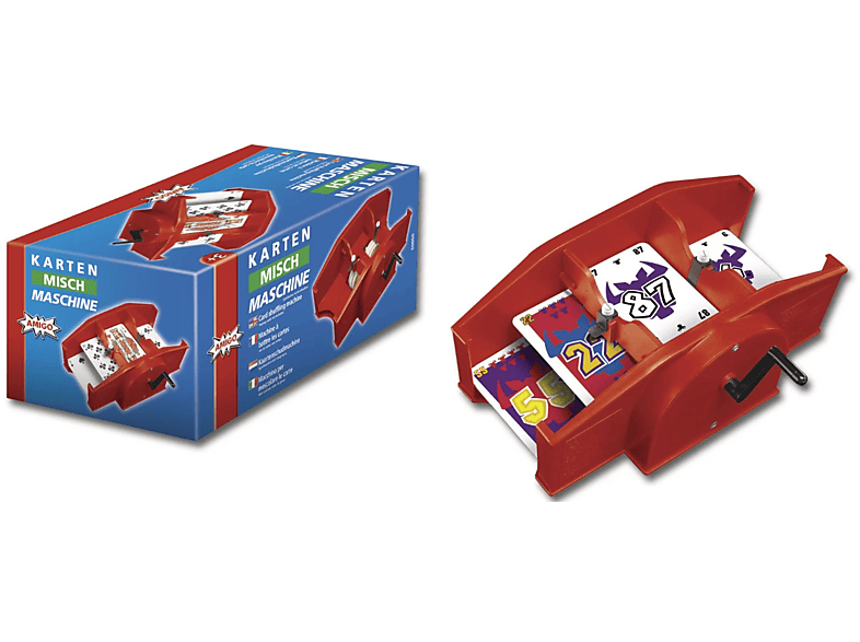 Amigo Spiel + Freizeit Kartenmischmaschine rot; Kartenspielzubehör — Foto 4 von 4
