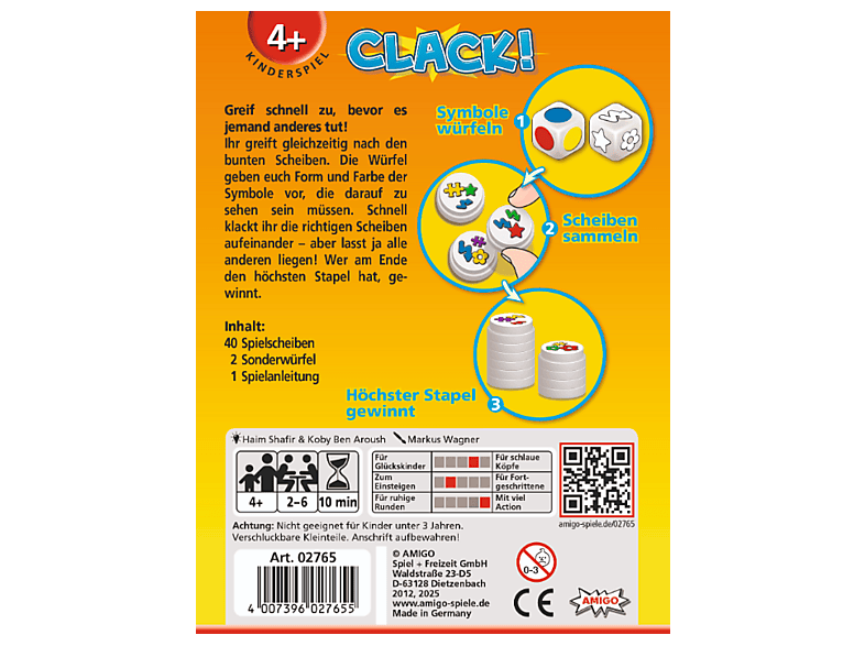 Amigo Spiel + Freizeit Clack! Refresh; Kinderspiel — Foto 2 von 3