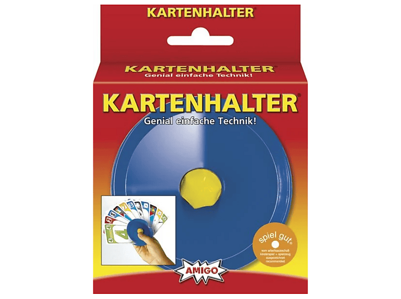 Amigo Spiel + Freizeit Kartenhalter (Blau); Zubehör für Kartenspiel