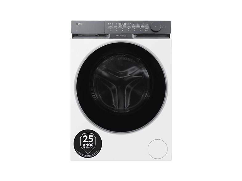 Lavadora carga frontal - Haier X9 Series HW90-B14387TU1-S, 9kg, 1400rpm, Motor Direct Motion, Wi-Fi, Blanco