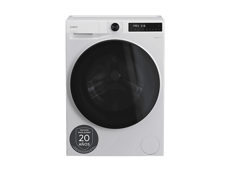 Lavadora carga frontal - Candy ProWash 550 BP 49SBL8-S, 9kg, 1400rpm, Motor Inverter, Wi-Fi, Blanco
