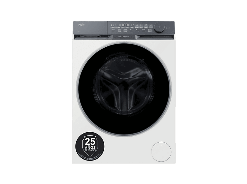 Lavadora carga frontal - Haier X9 Series HW110-B14387UIB, 11kg, 1400rpm, Motor Direct Motion, Wi-Fi, Blanco
