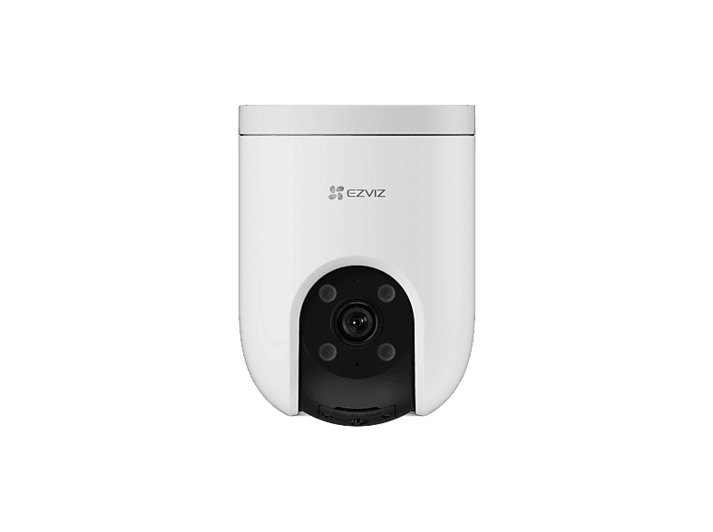 Cámara de vigilancia IP - Ezviz H8C Pro, 3K, Función visión nocturna, WiFi, Cobertura Panorámica 360º, Detección forma Humana, Blanco