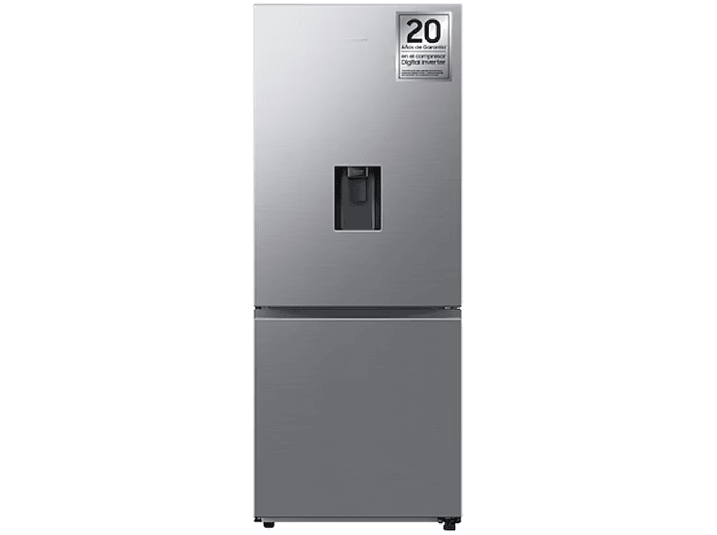 Samsung – Frigorífico Combi Samsung con IA 192cm All Around Cooling 505L Clase E Inox – RB50DG632ES9EF.