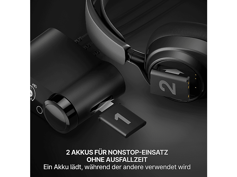 STEEL SERIES Arctis Nova Elite Gaming Headset, Obsidian — Foto 4 von 5