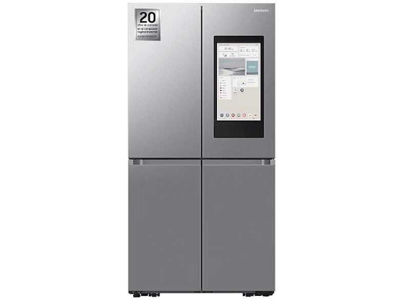 REACONDICIONADO Seminuevo Excelente Frigorífico americano - Samsung RF65DG9H0ESREF, Triple Cooling, 183 cm, 636l, Dispensador de agua, Inox