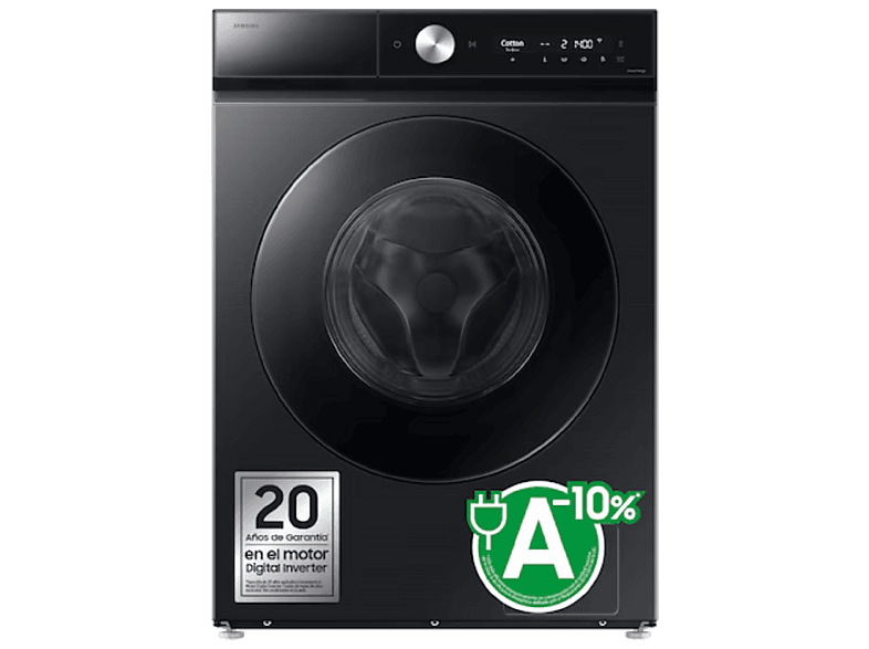 Samsung – Lavadora Secadora Samsung 9kg/6kg QuickDrive? Clase D/A Negra WD90DB8B85GBU3.